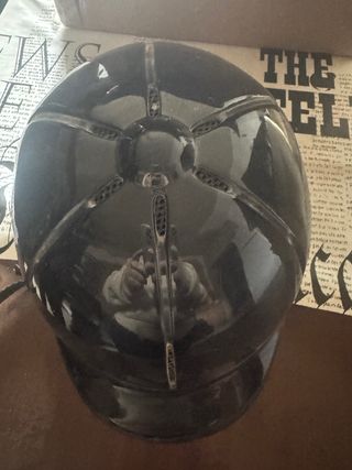 Casco Hípica Negro Brillante