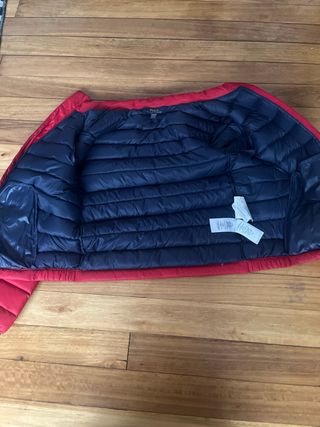 Plumífero Ralph Lauren niño rojo