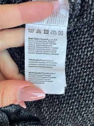 Maglione Pimkie grigio/argento taglia unica