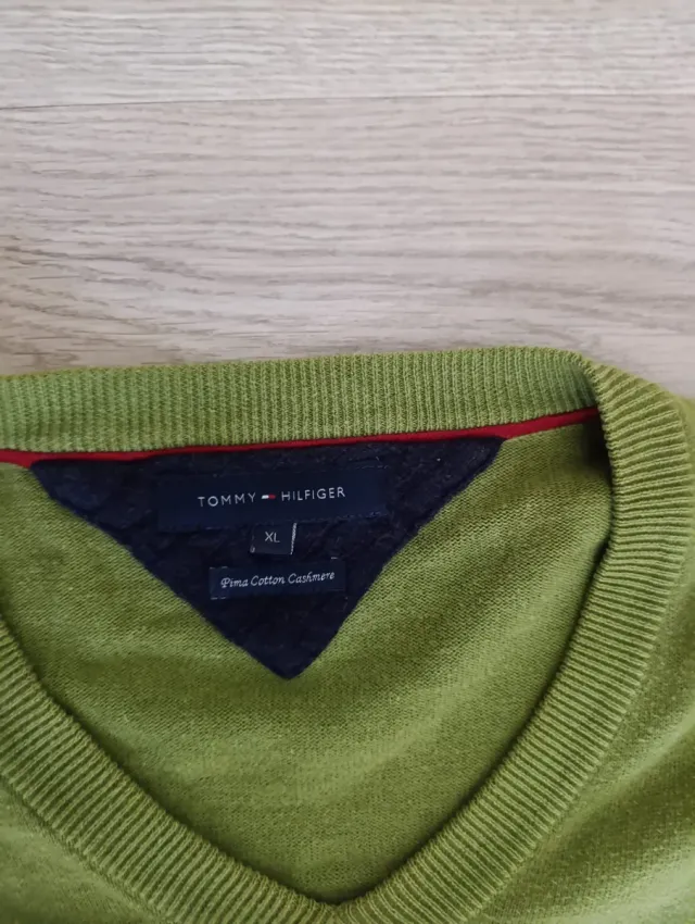 Tommy Hilfiger Jersey Verde Talla L