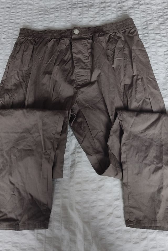 Pantalón pijama marrón XL