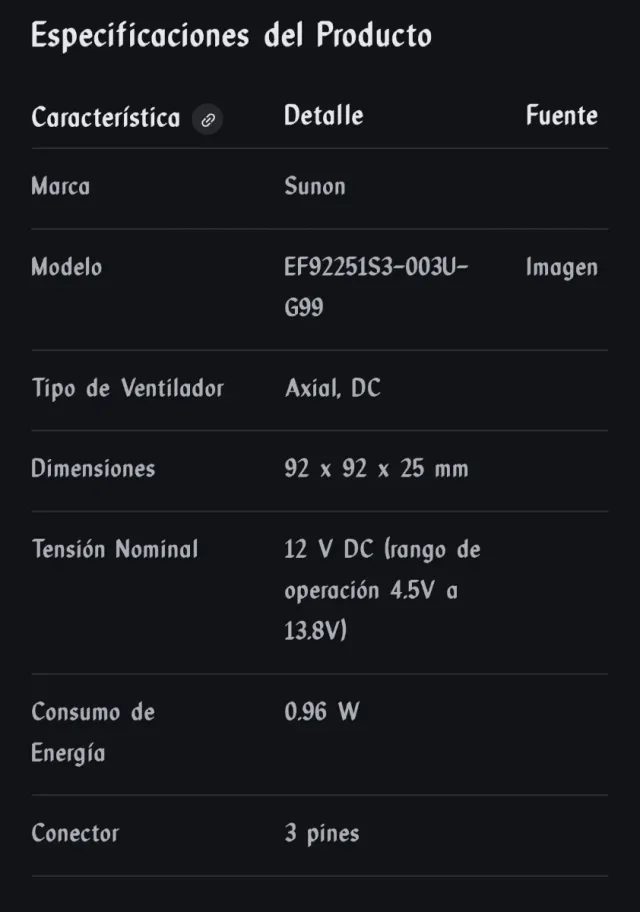 2 Ventiladores Axiales DC 12V