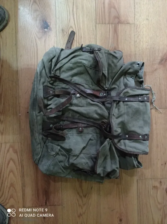 Mochila Exército Francês Vintage