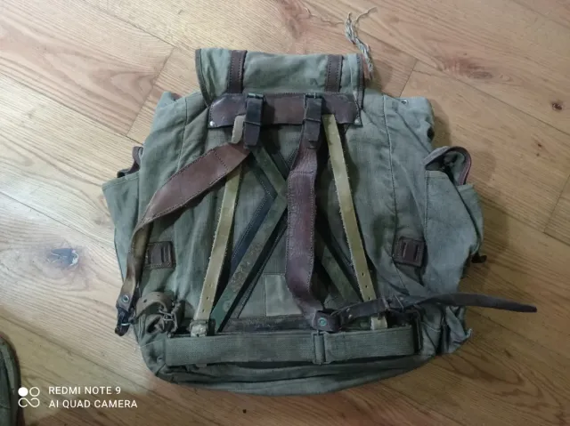 Mochila Exército Francês Vintage