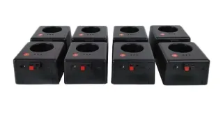 Valigetta 8 pezzi fontane fredde telecomandate