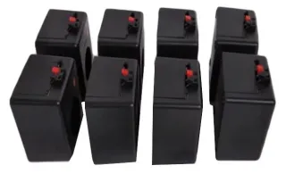 Valigetta 8 pezzi fontane fredde telecomandate