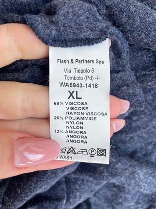 Maglione leggero grigio Rag & Recycle