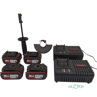 TALADRO Y AMOLADORA A BATERIA KRESS KUC33 + KUH04
