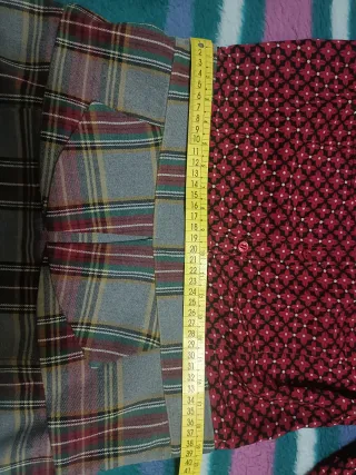 Vestido Fornarina invierno dos tejidos talla L