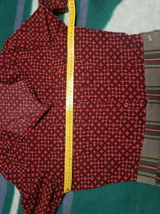 Vestido Fornarina invierno dos tejidos talla L