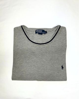 Polo Ralph Lauren Manga Larga Gris XL