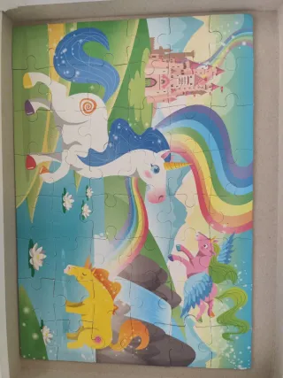 3 Puzzles  Unicornios Clementoni