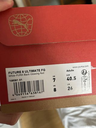 Botas de fútbol Puma Future 8 Ultimate F.G (40.5)