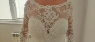 Vestido de Novia Encaje Blanco