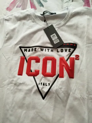 Camiseta  Hombre Blanca dama para talla m