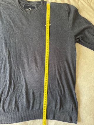 Jersey Hollister Hombre Talla XL Azul