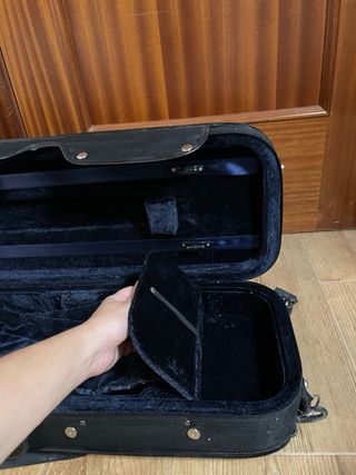 Funda Rectangular Violín 4/4 Negra