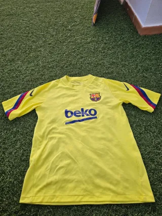 Camiseta FC Barcelona Talla S Amarilla