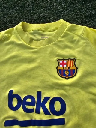 Camiseta FC Barcelona Talla S Amarilla