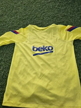 Camiseta FC Barcelona Talla S Amarilla