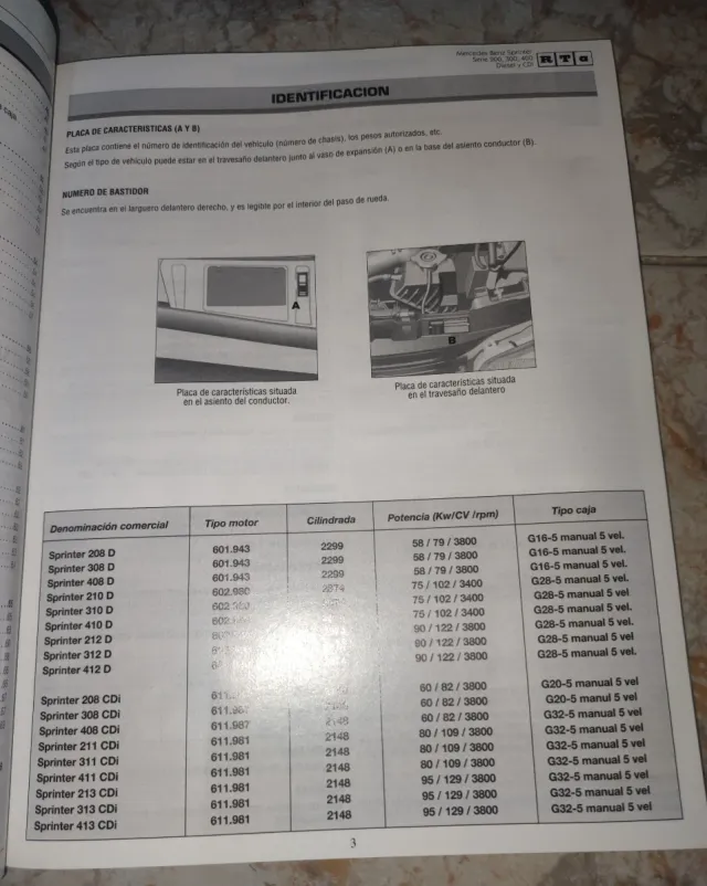 Revista técnica Mercedes