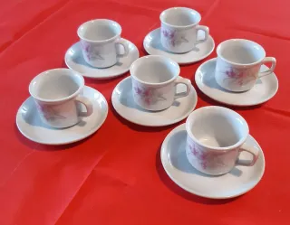 Set 6 Tazzine Caffè Vintage Tognana