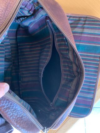 Borsa Saint Andrew in cuoio marrone