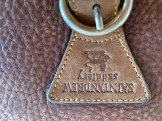 Borsa Saint Andrew in cuoio marrone
