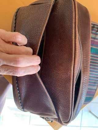 Borsa Saint Andrew in cuoio marrone