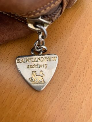 Borsa Saint Andrew in cuoio marrone