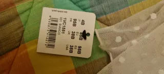 Baby doll bianco taglia unica