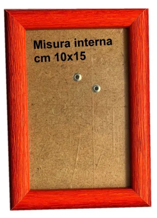 Cornice da tavolo con piede d'appoggio cm. 10x15