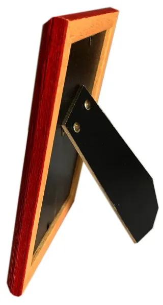 Cornice da tavolo con piede d'appoggio cm. 10x15