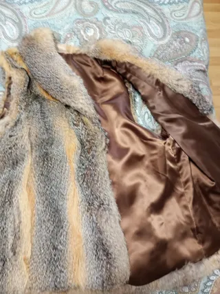 Chaqueta de zorro de Virginia Talla Única