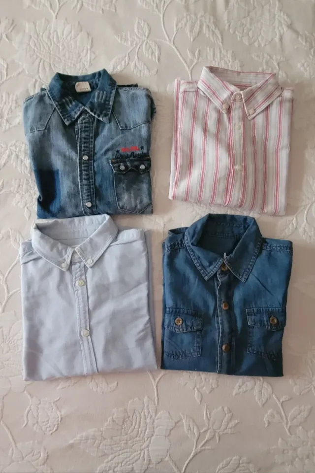 Lote 4 Camisas Niño de Gocco Wooloo Mooloo, Primar