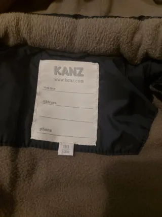 Giubbotto Kanz bimba 12 mesi