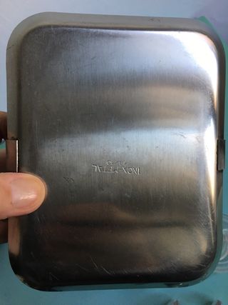 Set Oliera Sale Pepe Vetro Metallo Vintage