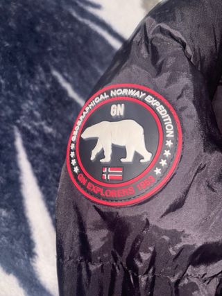 Chaqueta Geographical Norway Negra