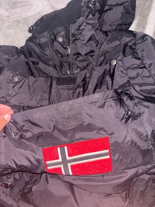 Chaqueta Geographical Norway Negra