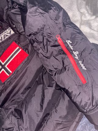 Chaqueta Geographical Norway Negra