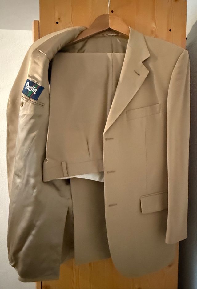Traje de caballero Dustin beige