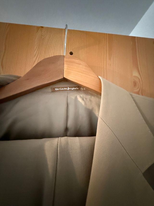 Traje de caballero Dustin beige