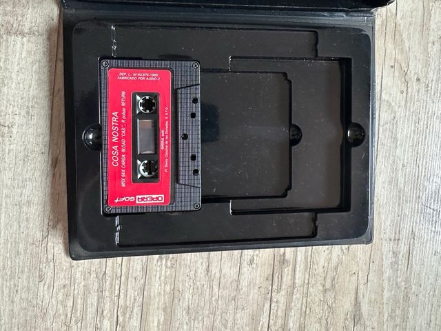 Videojuego Cosa Nostra MSX Opera Soft