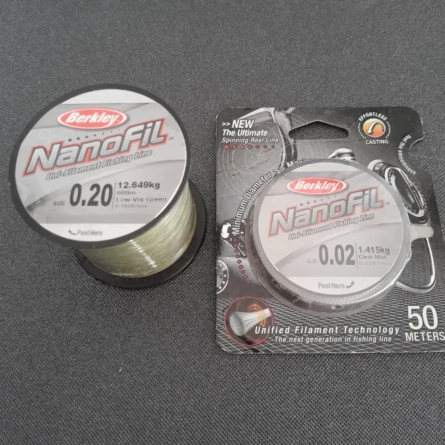 Hilo Berkley NanoFil Spinning 0.20mm 600m