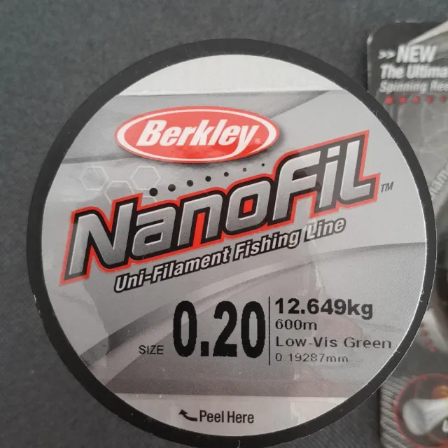 Hilo Berkley NanoFil Spinning 0.20mm 600m