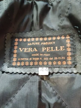 Cappotto lungo in pelle