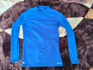 Térmica Kipsta azul manga larga