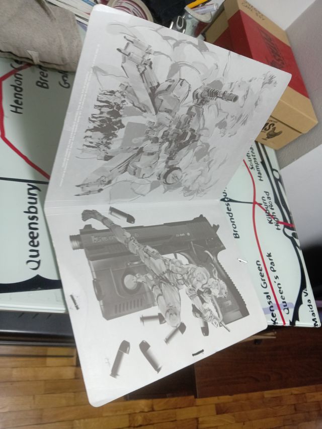 Carpeta Metal Gear Solid Konami hobby consolas