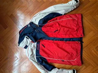 Chaqueta Columbia Snow Azul/Roja