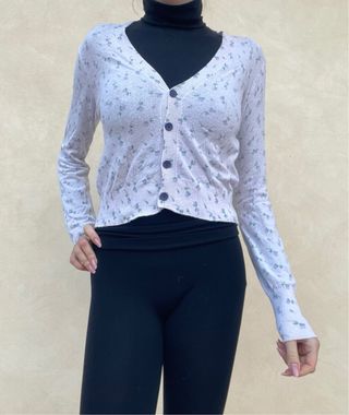 Cardigan Zara floreale